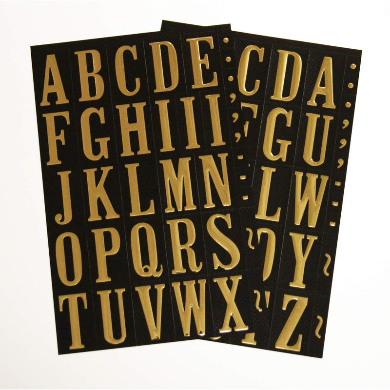 Hy-Ko Packaged Numbers & Letters, DIY Address Number Stickers for Deliveries and Navigation, Self-Adhesive House Decals for Siding, Door, Mailboxes - Image 3